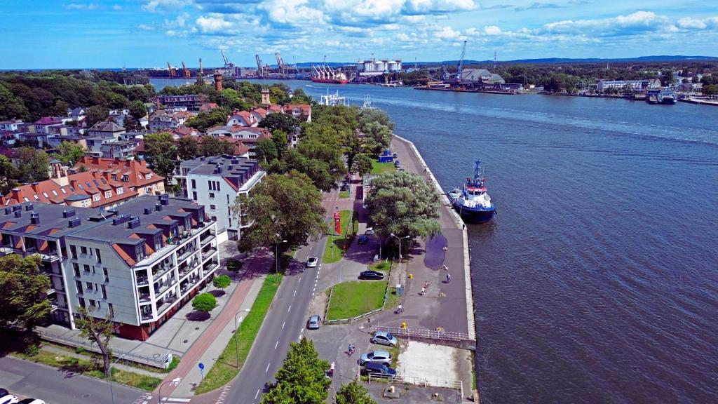 2 pokojowe mieszkanie 51m2 z widokiem na Port i garażem podziemnym – Osiedle Flotylla Świnoujście